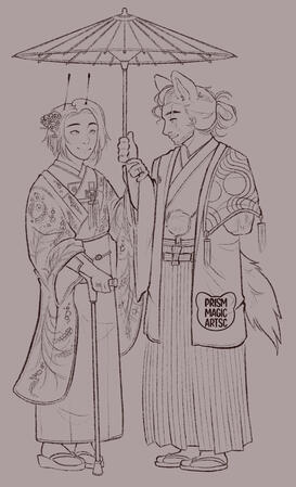 Full Body Sketch Example